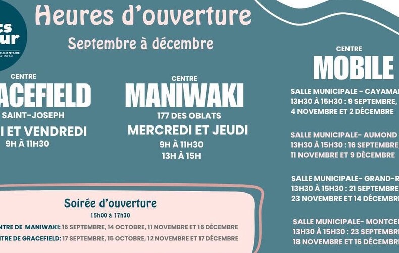 Horaire Goût du jour